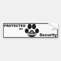 Protected by MY DOGS Autocollants Pour Voiture