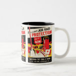 Protection de raid aérien tasse à café