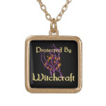 Protégé par sorcellerie pendentif