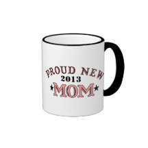 Proud New Mom Pink Mug