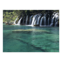 Province de l'Asie, Chine, Sichuan, Jiuzhaigou Impressions Photographiques