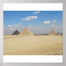 Pryamids in Giza Posters