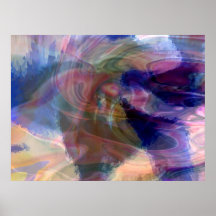 Psychedelische Tornado Print