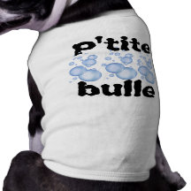 P'tite, bulle t-shirts pour chien