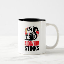 Puanteurs d'AIDS/HIV Mug À Café