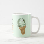Puce de chocolat en bon état tasse à café