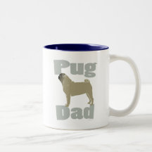 Pug de Giften van de Papa Koffie Mokken