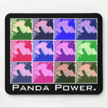 Puissance Mousepad de panda Tapis De Souris