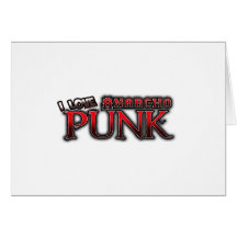 PUNK D'ANARCHO CARTE DE VŒUX
