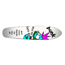punk design skateboard スケートボードデッキ
