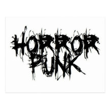 Punk d'horreur cartes postales