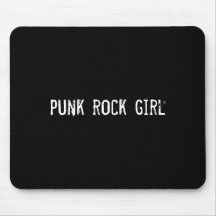 punk rock meisje muis mat