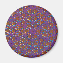 PurpleBrown Koelkast Magneten