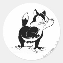 Pussyfoot krabt weg stickers