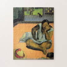 Puzzle d'EugÃ¨ne Henri Paul Gauguin - de Te Faatur