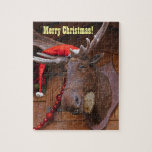 Puzzle d'orignaux de Noël