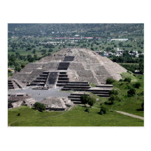 Pyramide de la lune, Teotihuacan, Mexique Cartes Postales