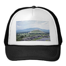 Pyramide de The Sun, complexe de Teotihuacan Casquettes