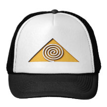 Pyramide spirale pyramid spirales casquettes de camionneur