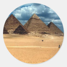 Pyramides des Gizeh Autocollants