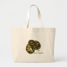 Python en pastel de boule sacs en toile