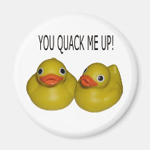 Quacked omhoog koelkast magneetjes