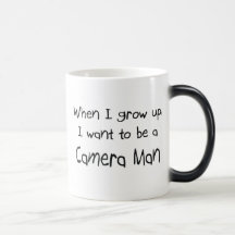 Quand je me grandis voulez être un homme d'apparei tasse à café