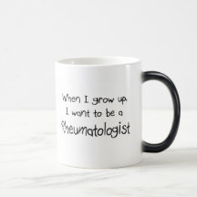 Quand je me grandis voulez être un rhumatologue mugs