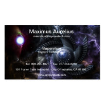 Quand les univers se heurtent carte de visite d'ar