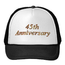 quarante-cinquième Cadeaux d'anniversaire de maria Casquettes De Camionneur