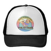 quarante-cinquième Cadeaux d'anniversaire de maria Casquettes