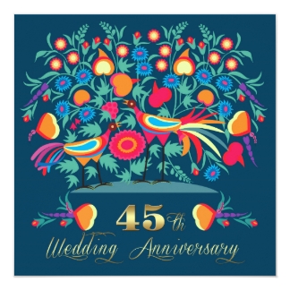 cadeaux 45 ans mariage