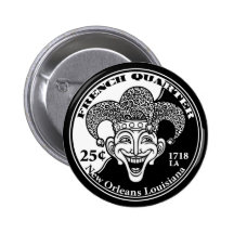 Quartier français badge avec épingle