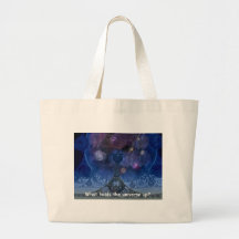 Que tient l'univers ? sac de toile
