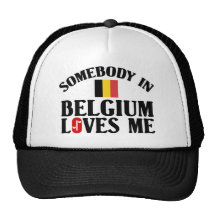 Quelqu'un en Belgique m'aime Casquette De Camionneur