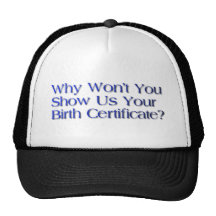 question d'acte de naissance casquette de camionneur