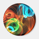 quirated het leven - Abstract Art. Koelkast Magneetjes