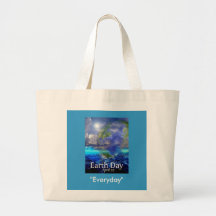 "Quotidien" est le jour de la terre Sac Fourre-tout