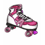 R est pour Rollerskate T-shirt