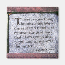 Rachel Carson Quote Magnet Koelkast Magneetje