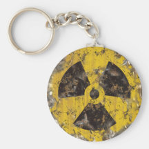 Radioactif rouillé porte-clés