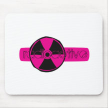 radioactif tapis de souris