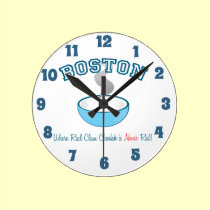 Ragout de palourde de Boston d'équipe horloges murales