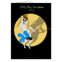 Raie Vaughan de Kitty Carte De Vœux