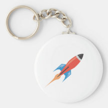Raket Keychain Sleutelhanger