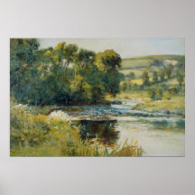 Rampe d'Edouard Mitchell - Streamside Affiche