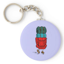Randonneur Keychain de bande dessinée