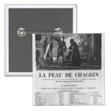 Raphael de Valentin et le commerçant Badges Avec Agrafe