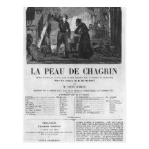 Raphael de Valentin et le commerçant Carte Postale