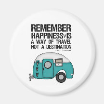 rappelez-vous le bonheur magnets pour réfrigérateur